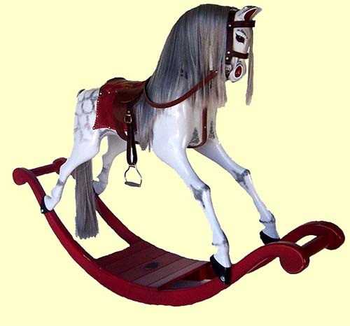 traditional rocking horse